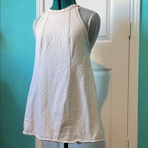 Women's Urban Outfitters Off-White Sleeveless Mini Dress